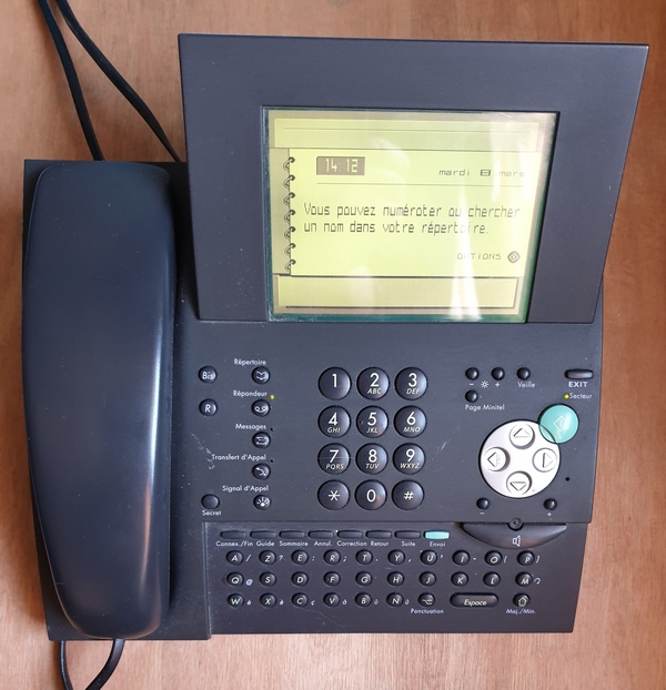 Le Minitel Sillage 2000 VR ALCATEL